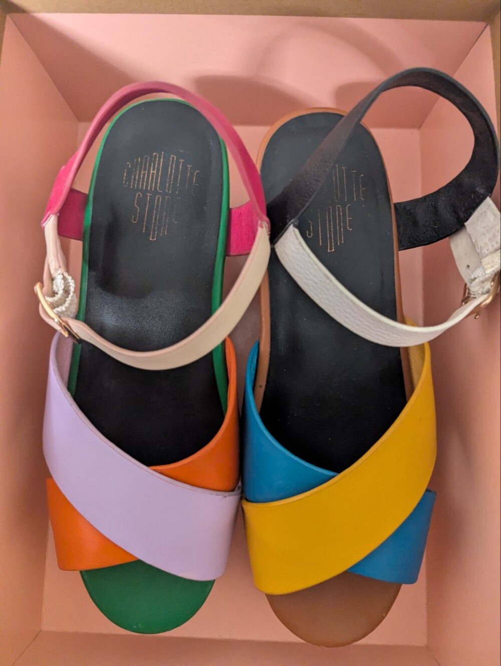 Charlotte Stone Dermot Platform Sandals - Confetti - Picture 4 of 11